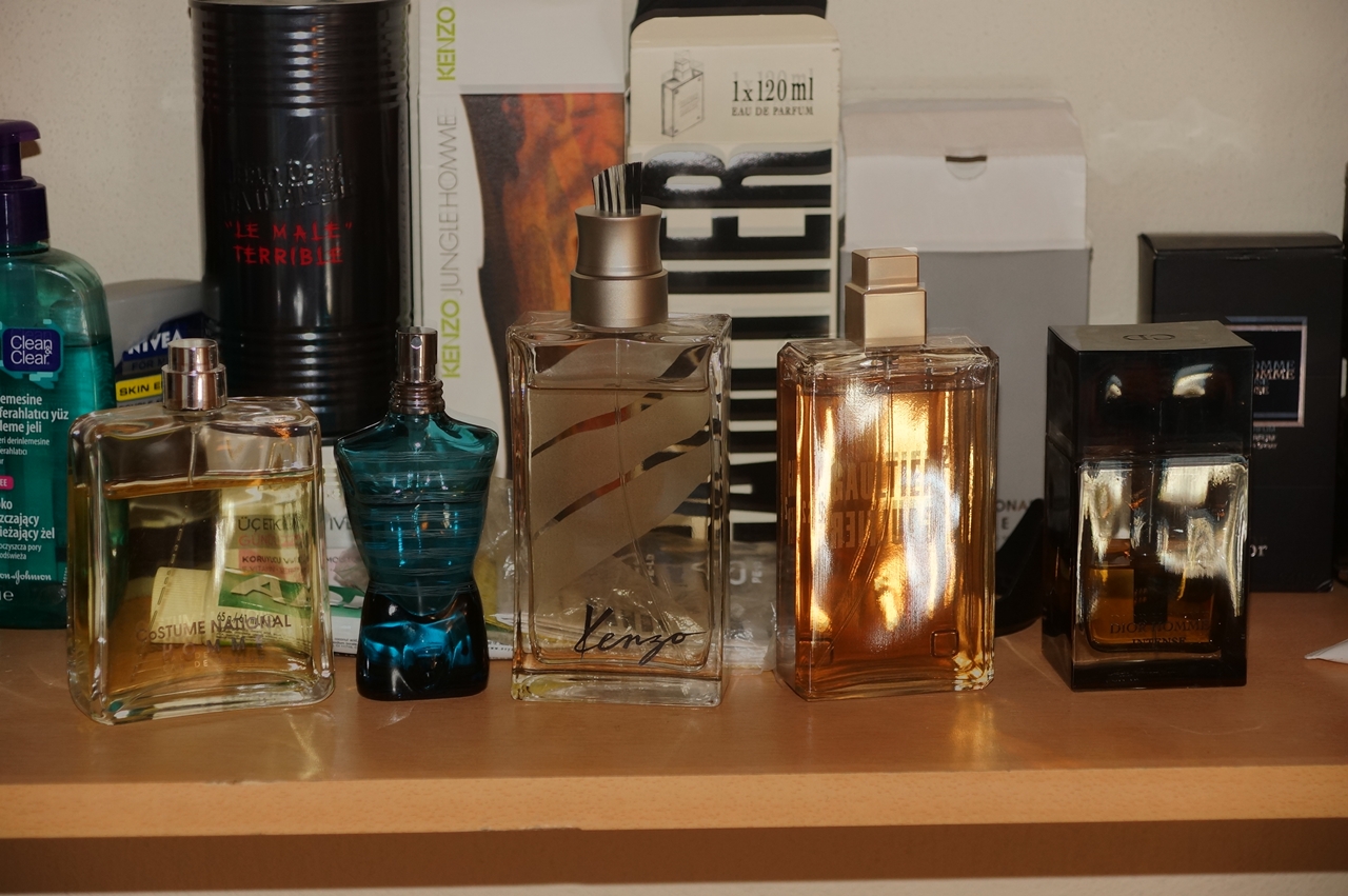  Dior Homme Intense - Jean Paul Gaultier 2 Edp - Costume National Homme Edp - Kenzo Jungle Edt