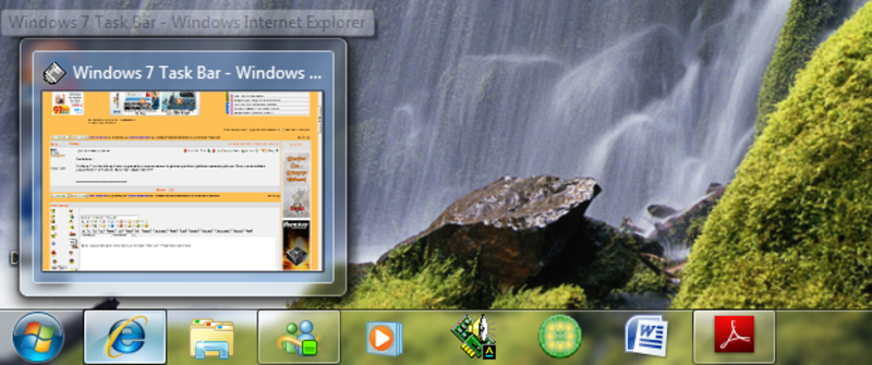  Windows 7 Task Bar