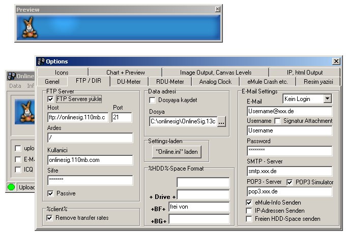  OnlineSig, İmzada Emule Durumunu Gösterme Anlatımı