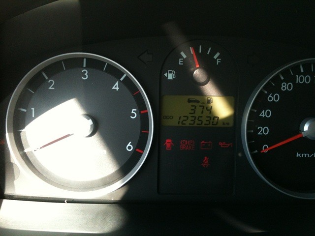  Hyundai Getz 1 depo yakıt rekorları.