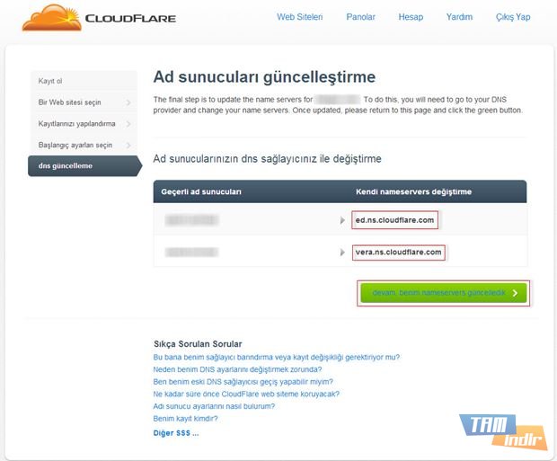  CloudFlare Kurulumu ve Kullanımı