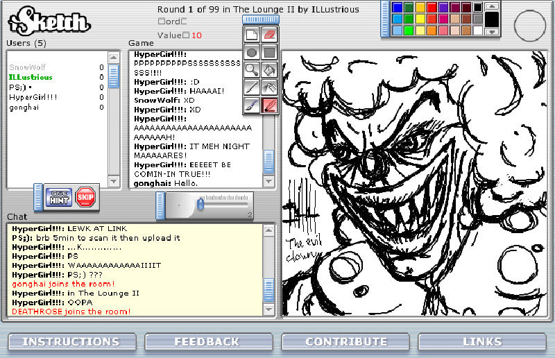  iSketch ve iScribble Çizimlerim