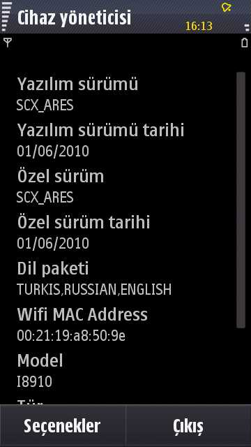  SAMSUNG i8910 ScorpioX SCX YAZILIM GÜNCELLEME BÖLÜMÜ