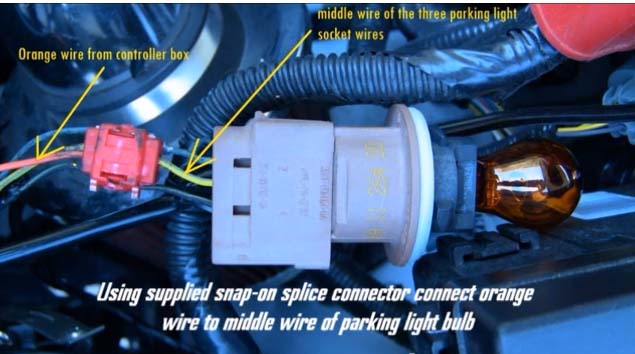  Daytime Running Light montaji