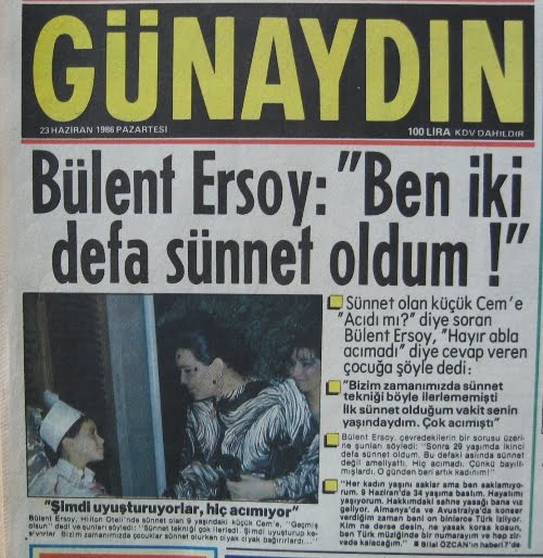  Yıl 1981 BAY Bülent Ersoy'un ameliyatını böyle duyurdu!..