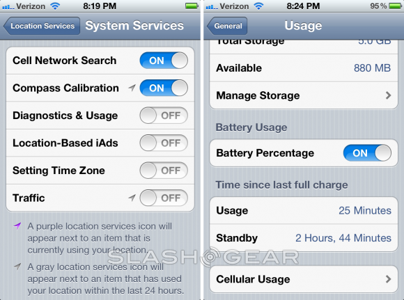 iPhone 4S batarya sorunu Zaman Dilimi Ayarları seçeneğinden kaynaklanıyor olabilir