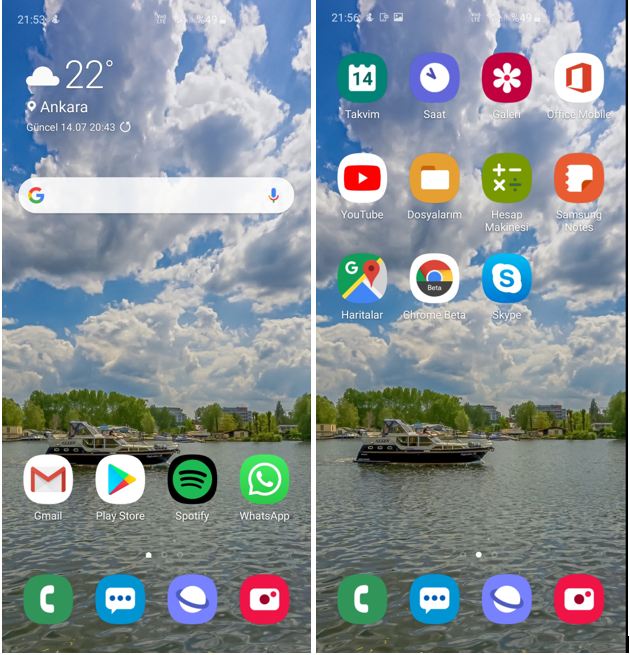 Samsung One UI Arayüzü İncelemesi