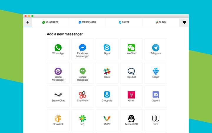 WhatsApp, Google Hangouts, Facebook Messenger ve diğerlerini tek uygulamayla kullanın