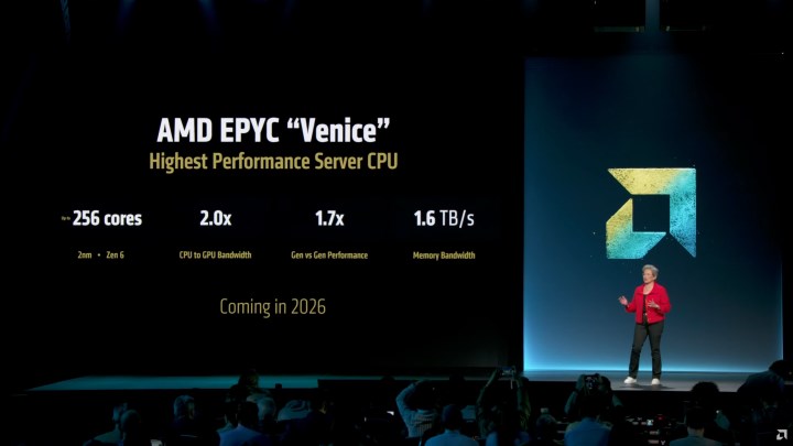 AMD vites yükseltti: 256 çekirdekli EPYC Venice, Zen 7 Verano ve MI500 GPU’lar