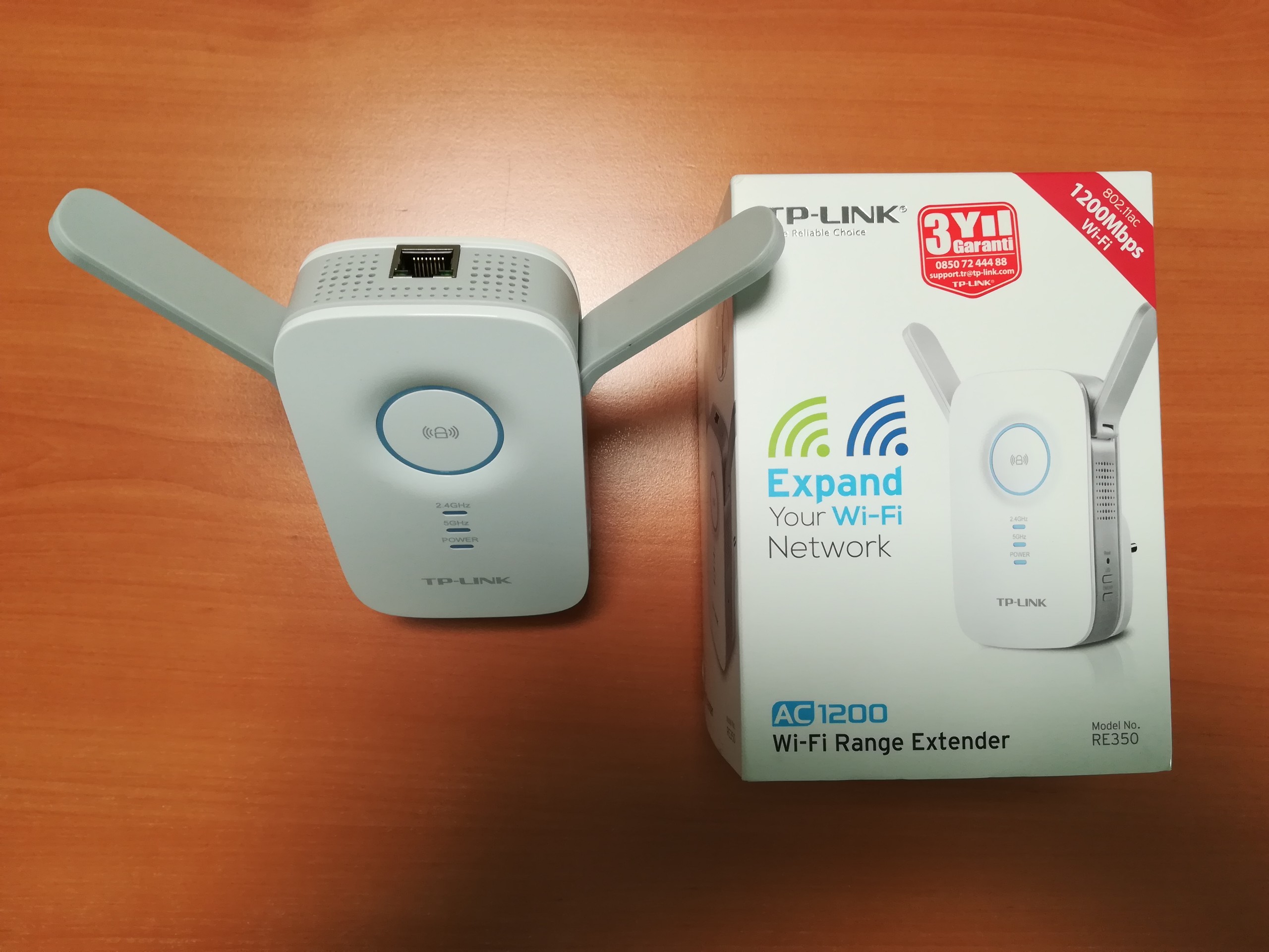 SATILIK - TP-LINK RE350 AC1200 Wi-Fi Menzil Genişletici