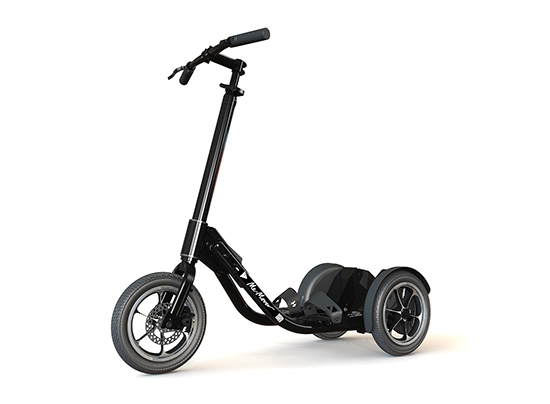 Step aleti ile bisiklet / Scooter tasarımını birleştiren yeni bir kişisel ulaşım aracı: Me-Mover