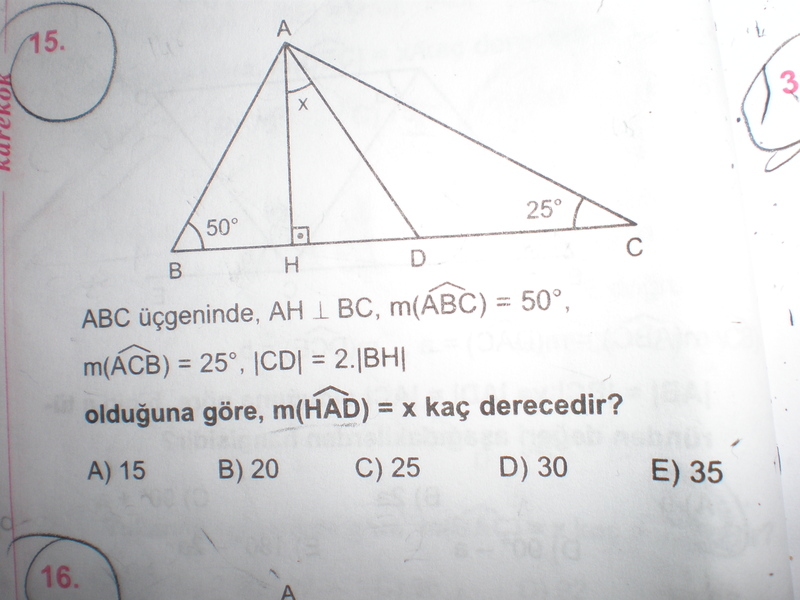  3 HAMLEDE LYS yapamadığım sorular??