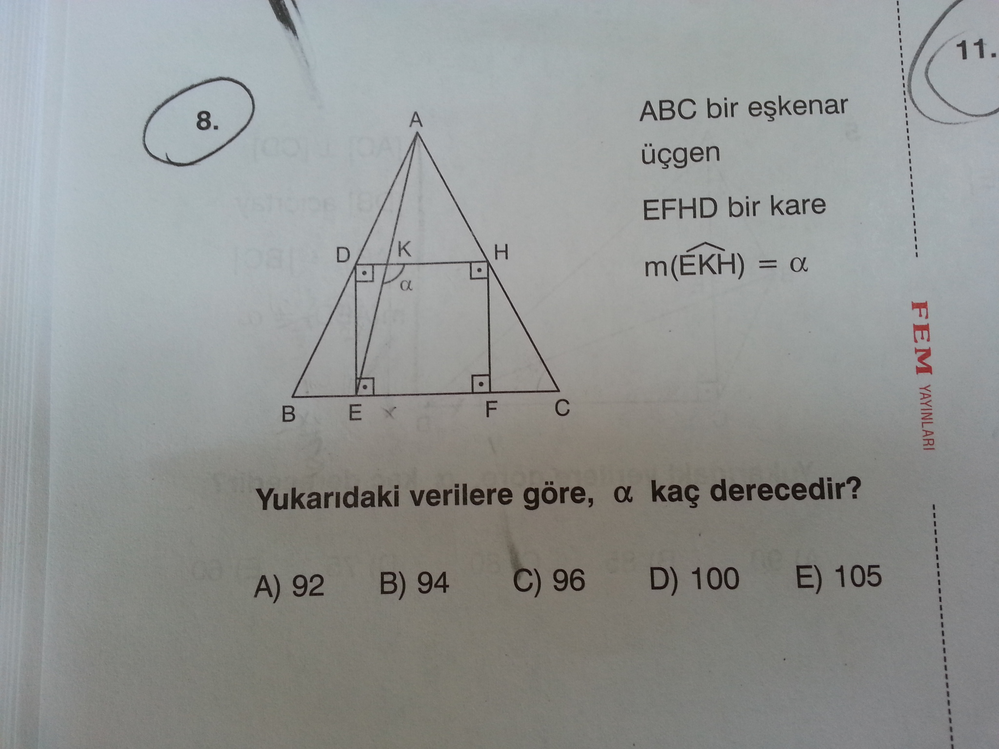  GEOMETRİ SORULARIM YARDIM