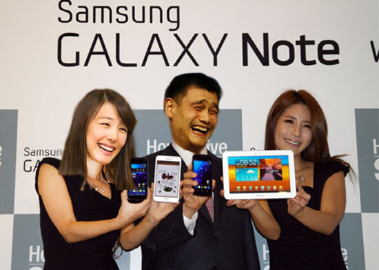 Samsung'un 2012 yılı hedefi dünya çapında 380 milyon cep telefonu satışı