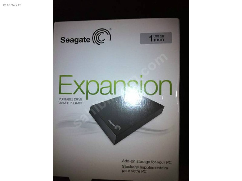  Vatan Bi. Garantili Kutusunda Açılmamış Segate Expansion 1 TB