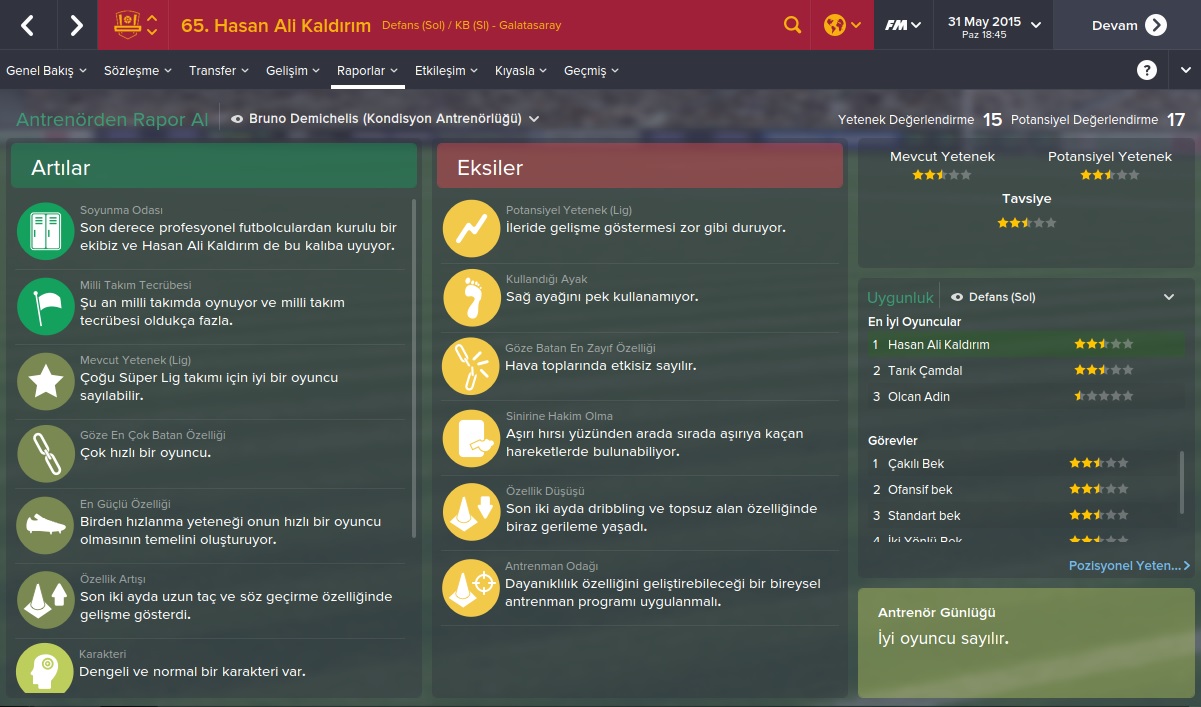  Galatasaray İle Yeniden Eski Günlere (FM 2015)