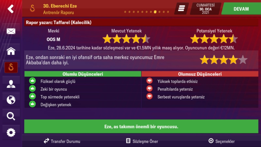 Football Manager 2019 Mobile - Hiç yoktan iyidir diyenler için bire bir