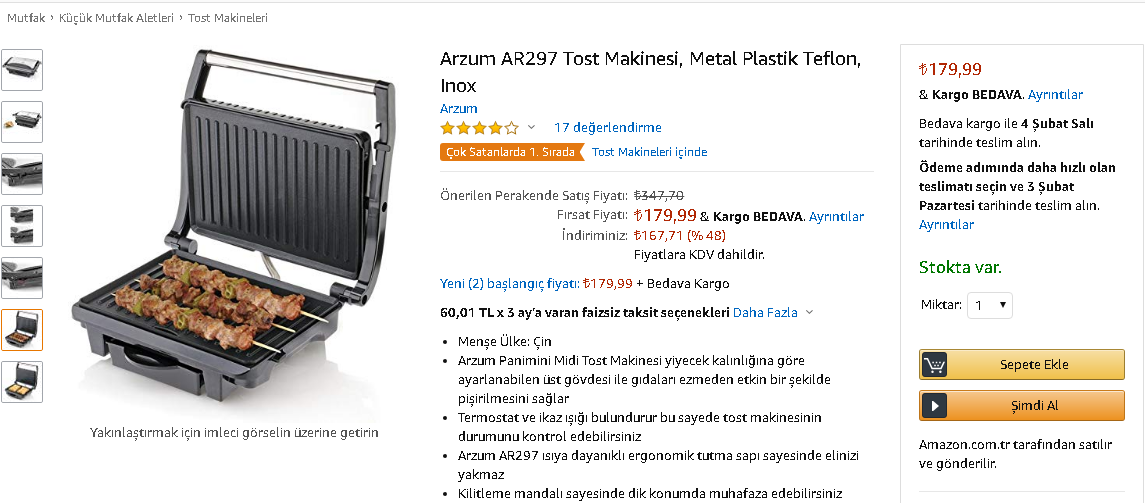 Amazon Türkiye İndirimleri, Fırsatları ve Kampanyaları [ANA KONU]