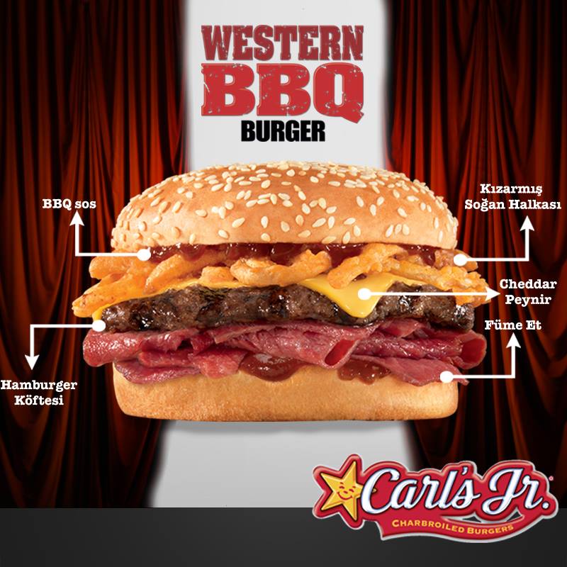  Carl's Jr Hamburger [CEVAHİR AVM - Tadım Notlarım]