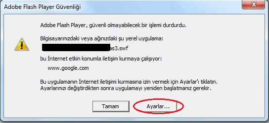  Flash A.S 3.0 butona link verme sorunu