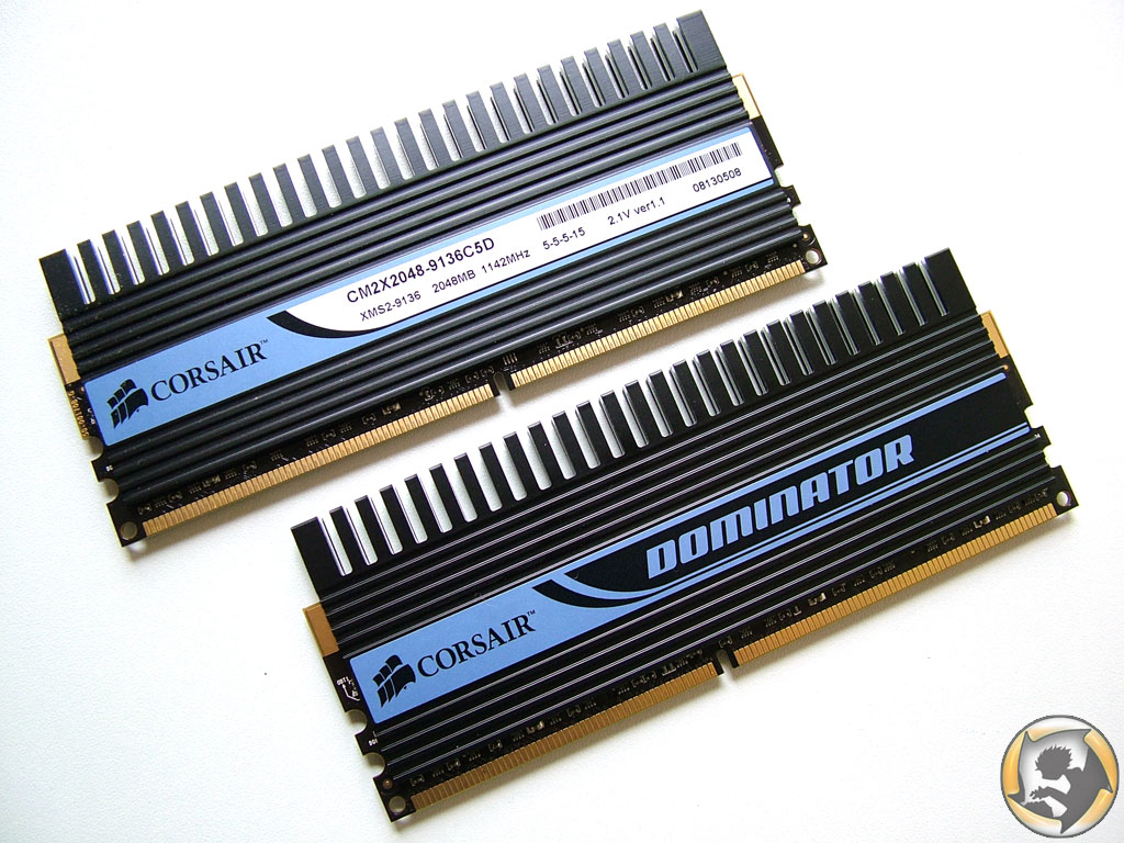  Satılık Corsair Dominator DDR2 1066mhz 2*2gb ram