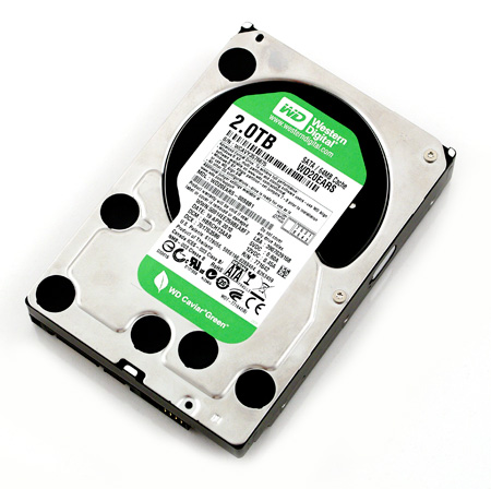  Western Digital Green 2TB 64mb cahce sata dahili