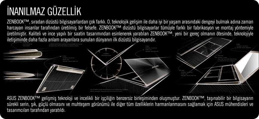  ASUS ZENBOOK KULÜBÜ (Ultrabook UX21 & UX31)