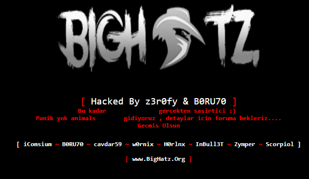 DİKKAT:Forum Hacklendi mi ?
