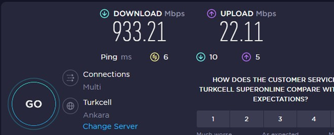 ANKARA SuperOnlıne Hız Sorunu
