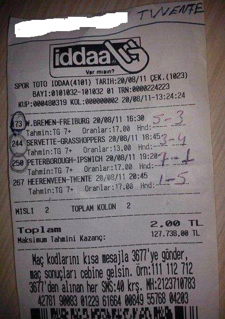 KENDİNİZE ŞANSSIZ DEMEYİN GİRİN BAKIN