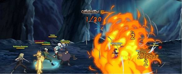  Furia Ninja, Juego de Naruto