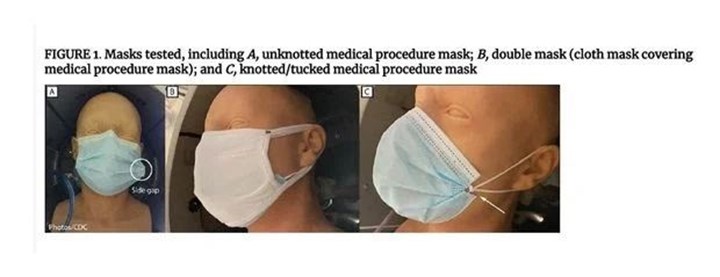 Koronavirüs maske kullanım kılavuzları güncellendi, çift maske %95 engelliyor!