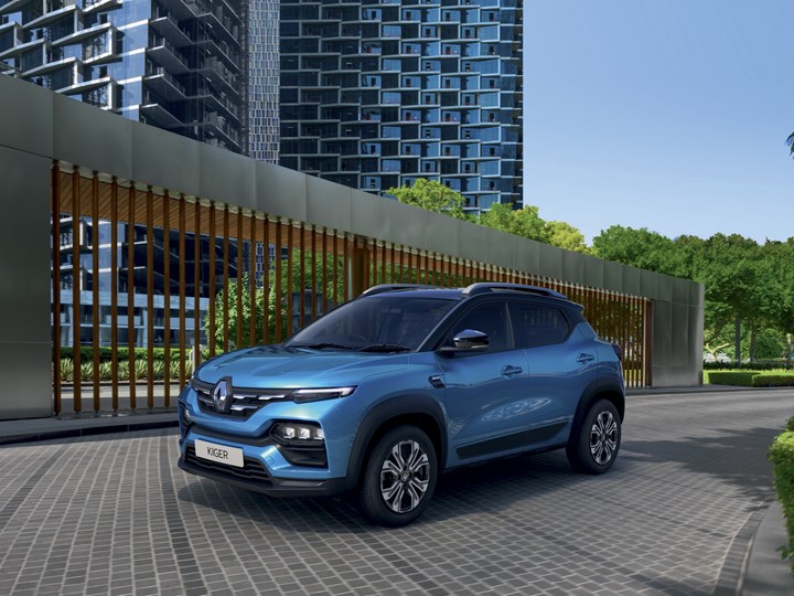 Renault, yeni kompakt crossover modeli Kiger'ı tanıttı