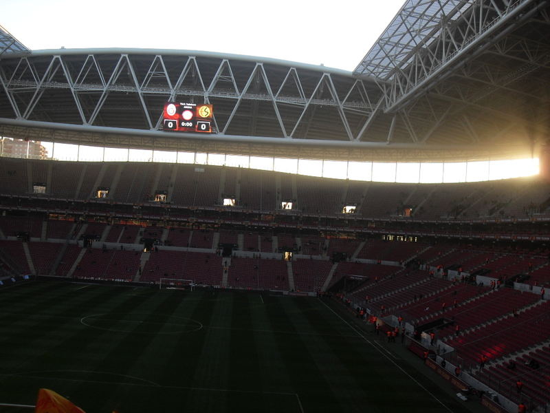  Galatasaray-Eskişehir maçından önce birkaç kare .