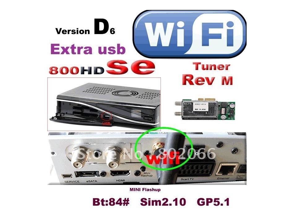 SIFIR DREAMBOX 800 HD SE WİFİ M TUNER+6 AYLIK İPTV SERVER