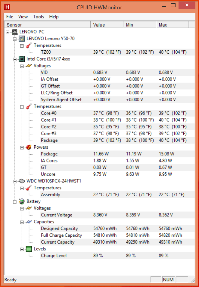  Lenovo Y5070-59432245 Notebook İncelemesi.