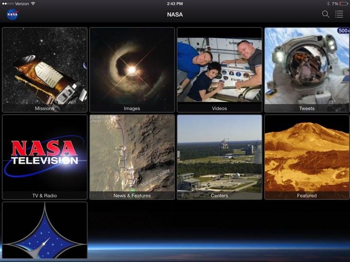 NASA uygulaması Apple TV’de