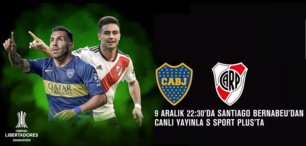 River Plate - Boca Juniors | Libertadores Finali | 9 Aralık 22:30 | S Sport Plus