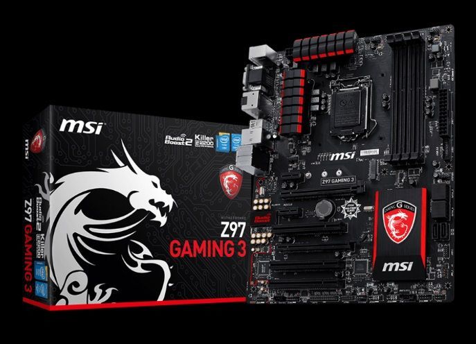  satilik...MSI Z97 GAMING 3  LGA1150 ANAKART