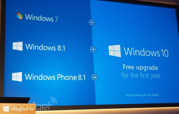Windows 10 ilk yılında ücretsiz güncelleme olarak gelecek