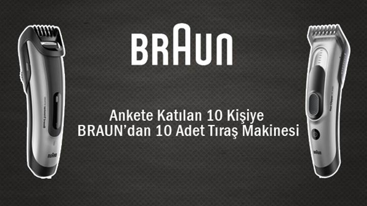 Braun’dan DonanımHaber kullanıcılarına özel ödüllü anket!