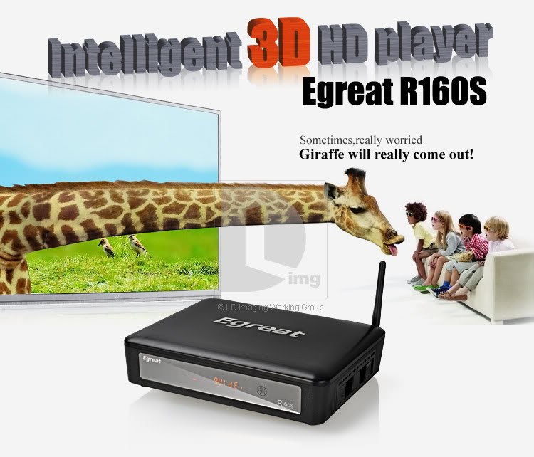  Egreat R160S - R200S (3D Bluray ISO Player)