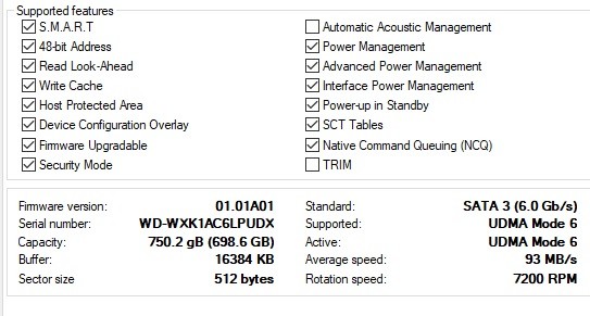 WD 750 GB Yeni Aldım Sıkıntı Var