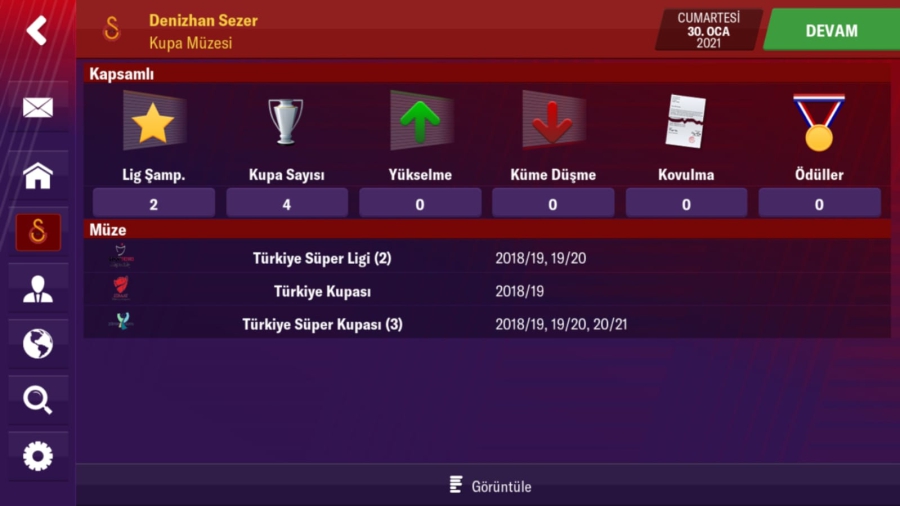 Football Manager 2019 Mobile - Hiç yoktan iyidir diyenler için bire bir