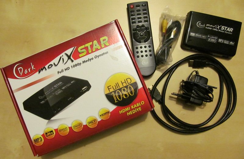  Satılık Dark Movix Star - Full HD 1080p MKV/H.264 DTS/Dolby 7.1 ses destekli medya oynatıcı [80 TL]