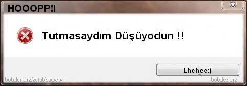  Windows sapıtırsa ne olur? SÜPER :)