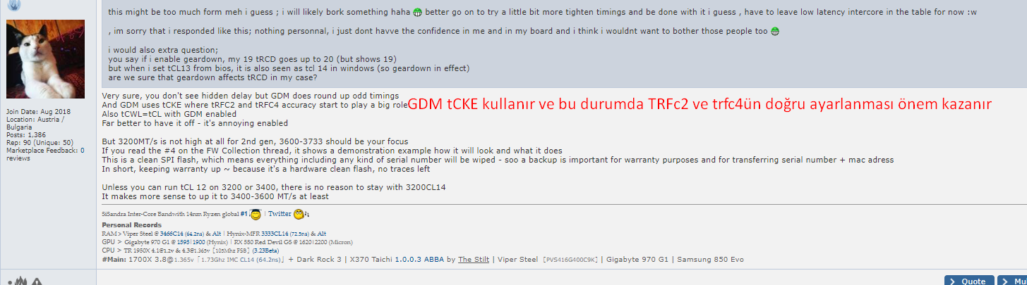 RAM'de Subtiminglerin CPU Oyun Performansına Etki