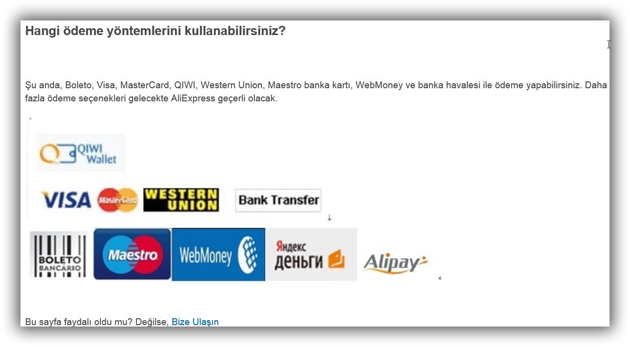  Aliexpress kullanma kılavuzu A'dan Z'ye