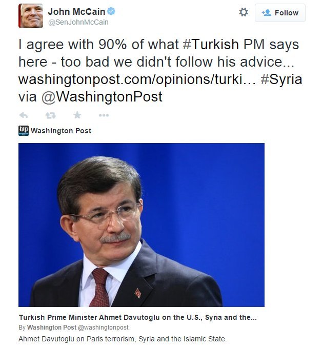  Davutoğlu'nu dinlemeliydik