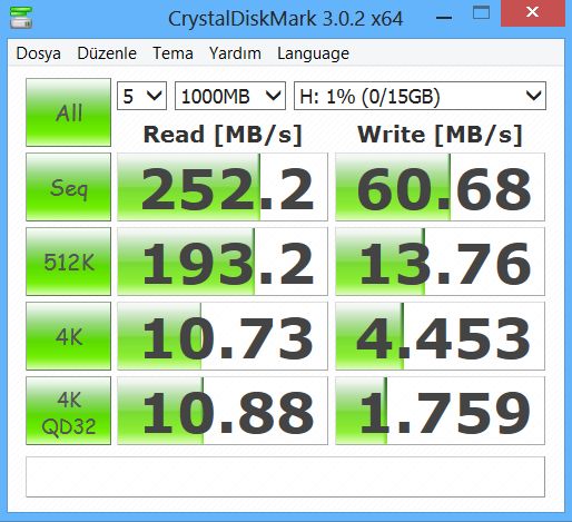  FLASH DISK TEST BAŞLIĞI!!!